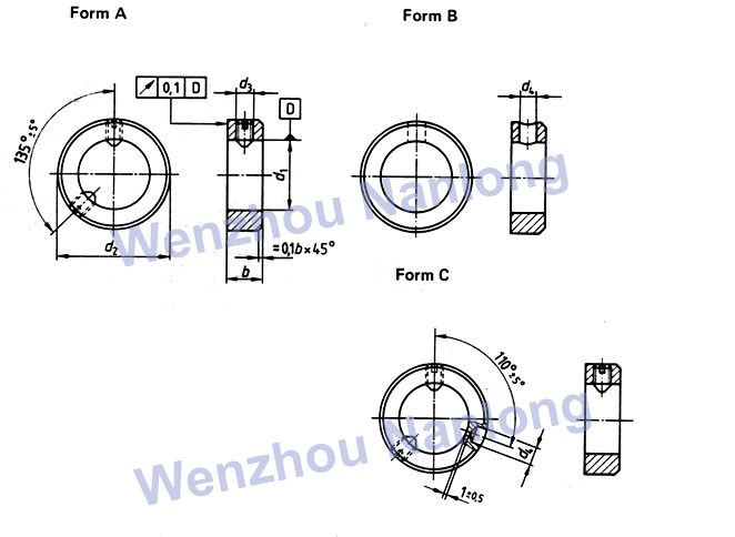 DIN 705 A - Shaft Collars